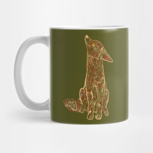 Red Wolf Pup Mug